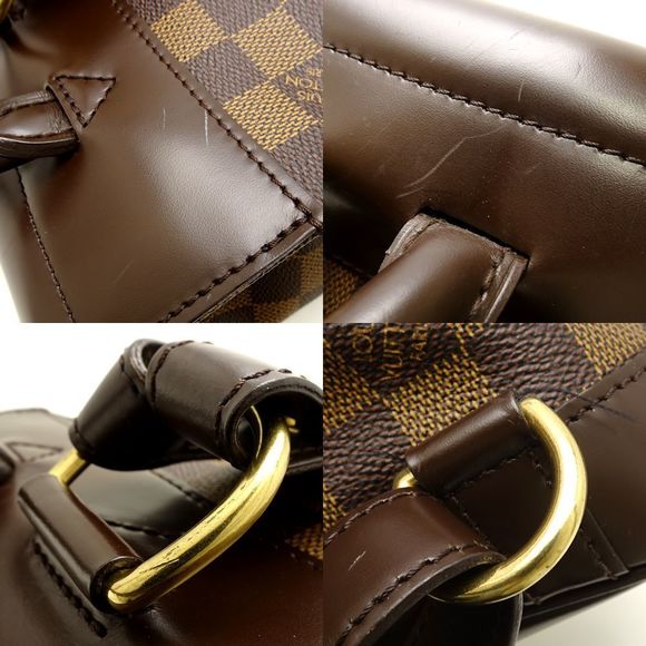 Louis Vuitton Damier Soho Ebene Backpack Brown - Picture 5 of 8